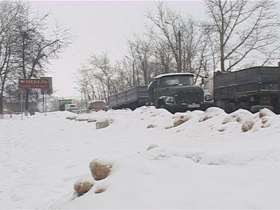 Переулок Маслозаводской превратился в каток