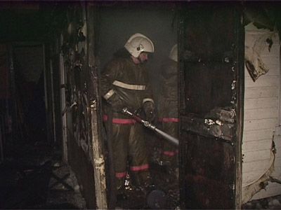 Ларек сгорел