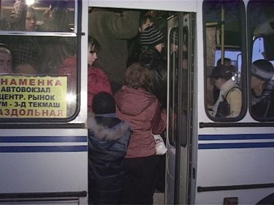 Транспортный коллапс в городе