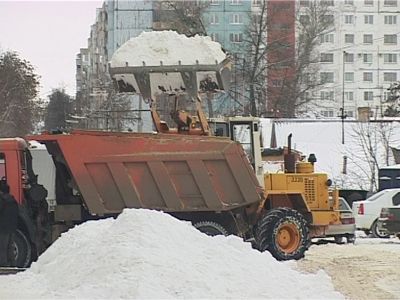 Улицы снежные