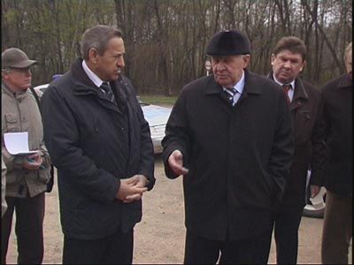 Поездка с губернатором