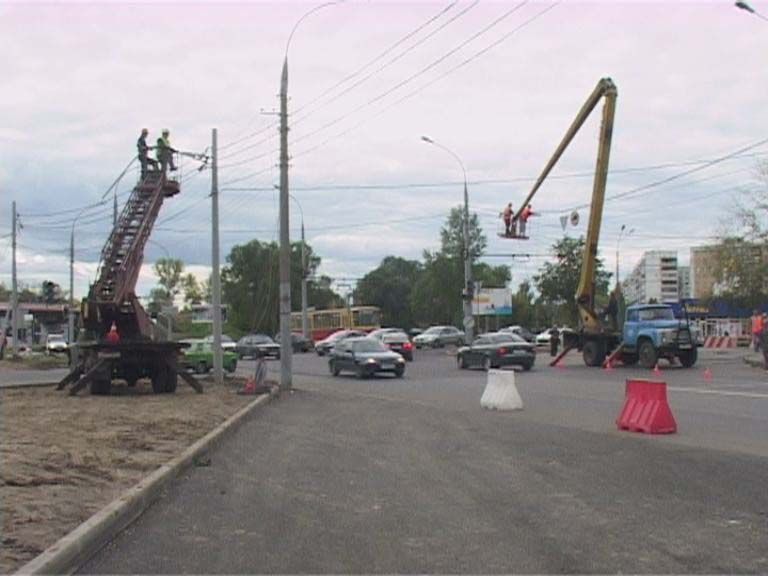Один выезд в 909 квартале открыли, другой — закрыли