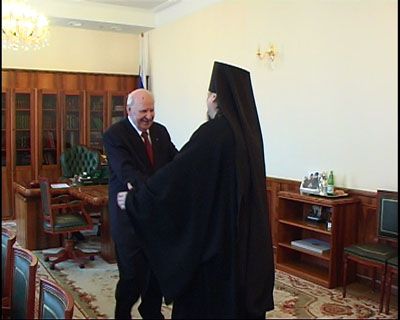 Встреча губернатора с Архиепископом Иоанном