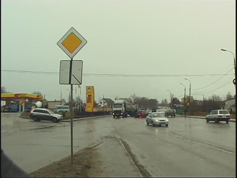 Очередная авария на мосту