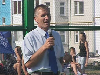 Дворовый футбол на призы депутата