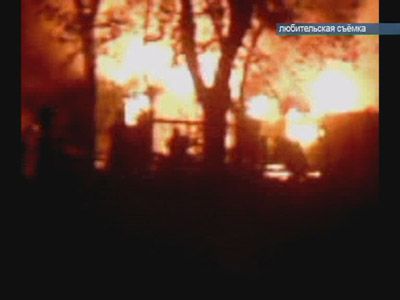 Сгорел дом на трех хозяев