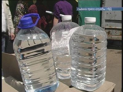 Тонна нелегального спирта