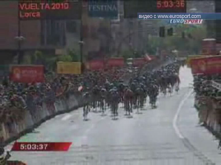 Меньшов на «Вуэльте»