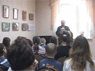 Встреча заслуженного актера с детьми