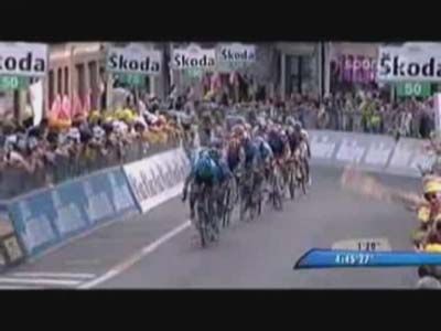 Денис Меньшов на велогонке