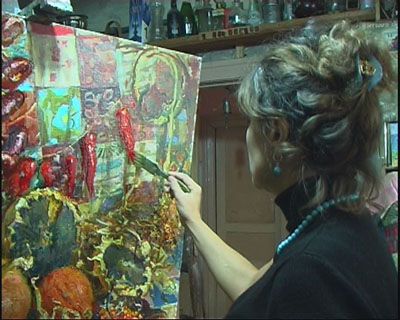 Портрет художницы