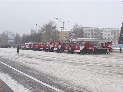 МЧС получили технику...