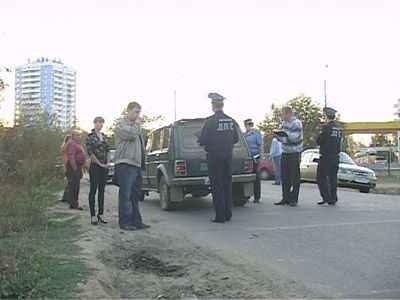 Попал под колеса...