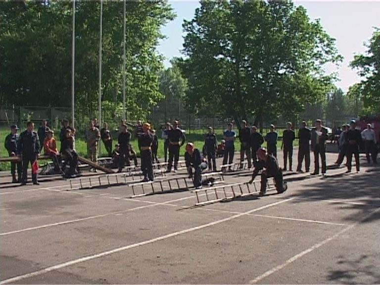 Учения пожарных