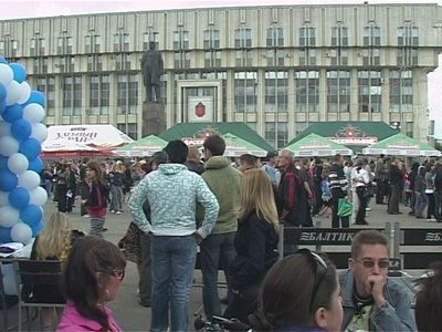 Фестиваль пива и кваса прошел в Туле