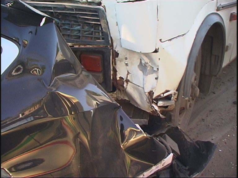 Очередная авария с участием маршрутки....