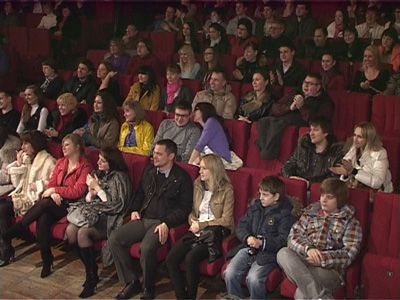 Четверть финал в орловском КВНе