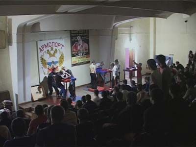 Сформированна первая сборная города по армспорту