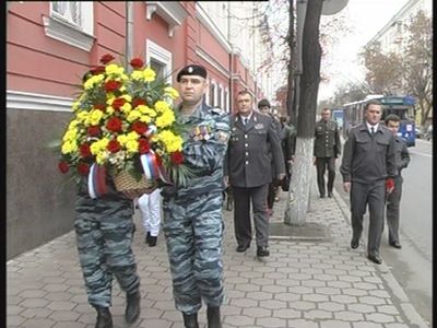 Встреча со вдовами погибших милиционеров