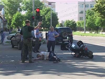 Опасный мотоциклист