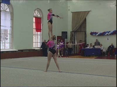 Соревнования по акробатике