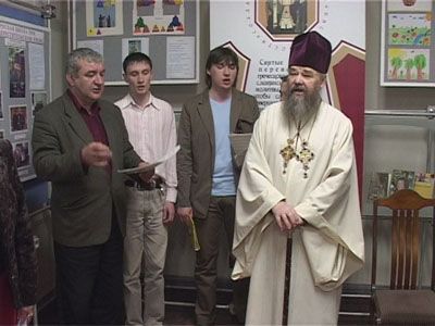 Выставка воспитанников православной школы