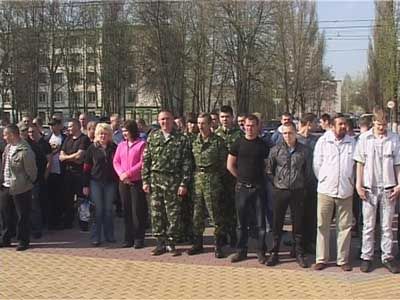 Открытие аллеи славы