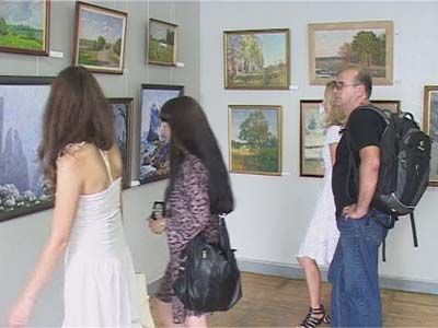 Открытие выставки Товарищества Орловских художников
