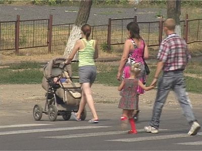 Детский сад на дороге