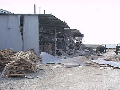 Результаты взрыва...