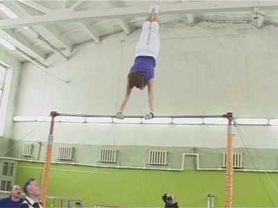 К нам приехали именитые спортсмены