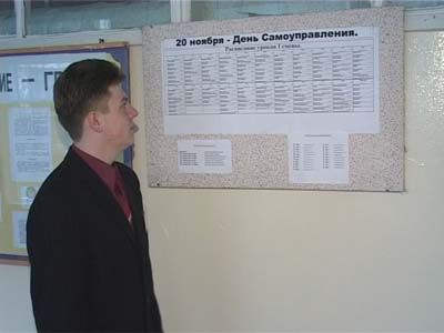 день самоуправления в школе