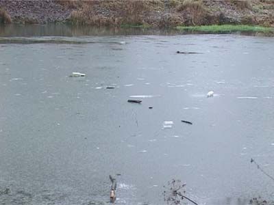 опасный лед