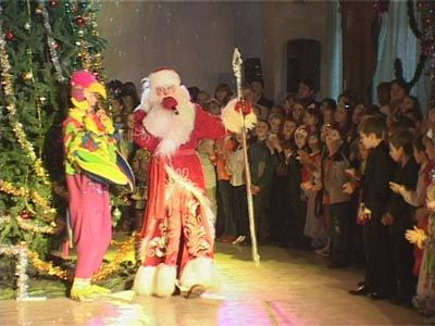 Подарки к Новому Году на губернаторской елке