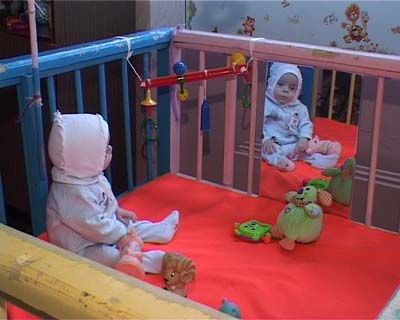 Маленький обитатель детдома