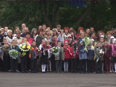 Начало учебного года в школах города