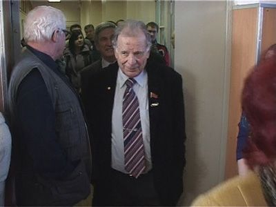 Нобелевский лауреат Жорэс Алферов в Орле