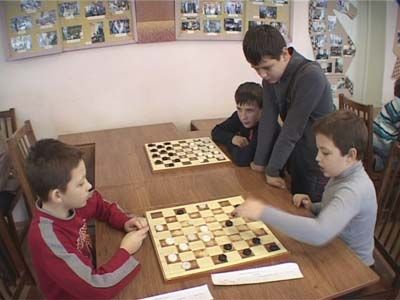 Первенство города по шашкам