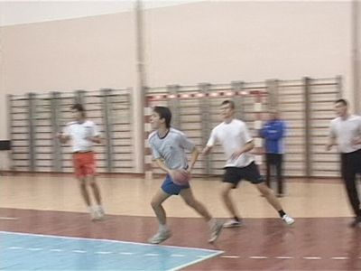 Тренировка гандболистов