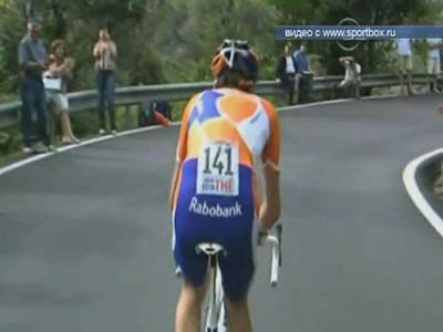 Денис Меньшов на Вуэльте. 1 этап