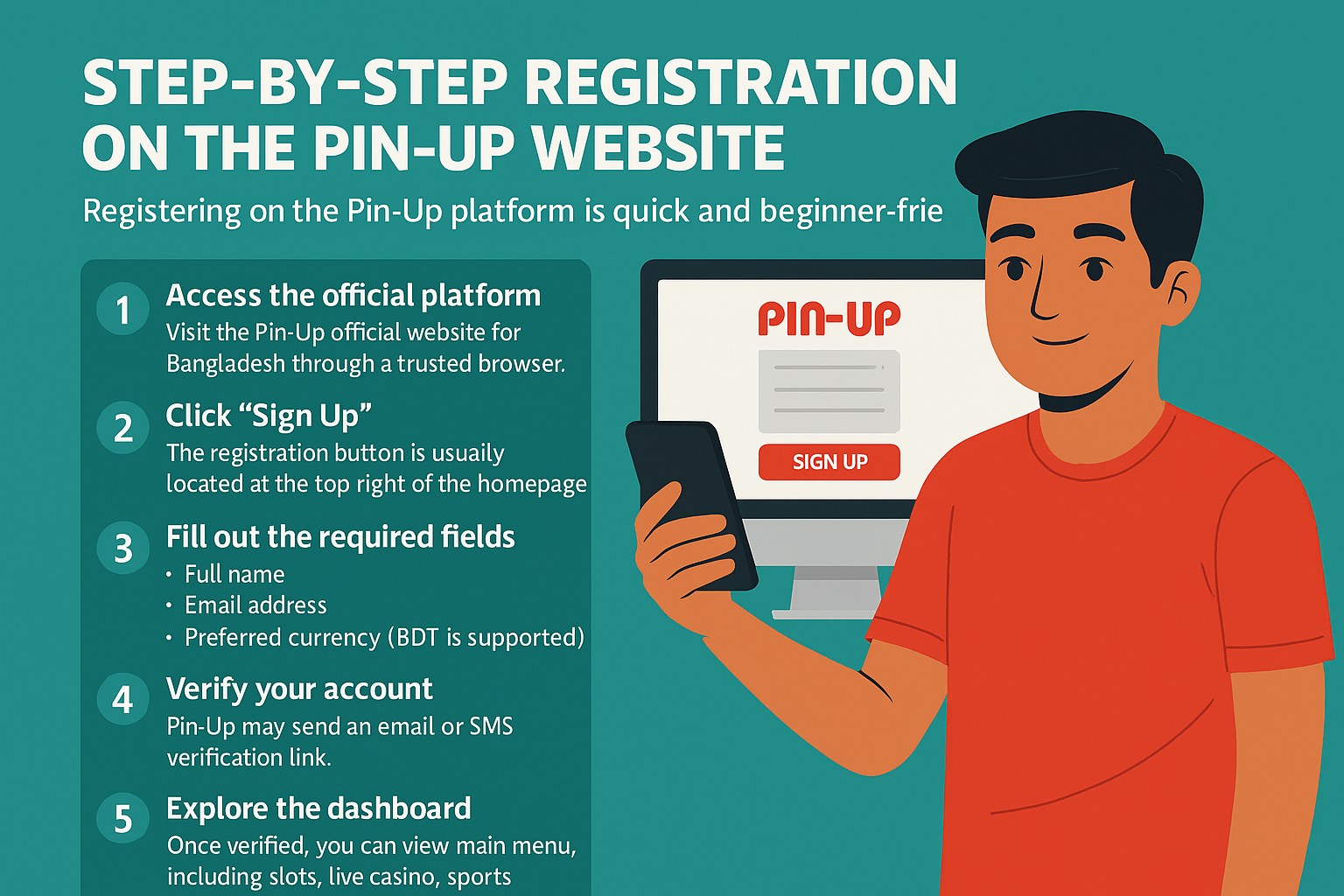 Registration on the Pin-Up