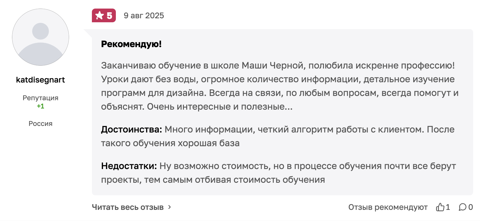 Что пишут о минусах 1 Что пишут о минусах 1