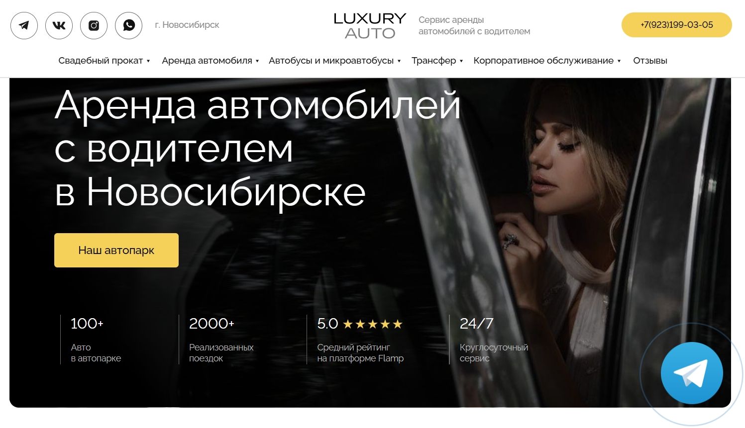 аренда авто с водителями