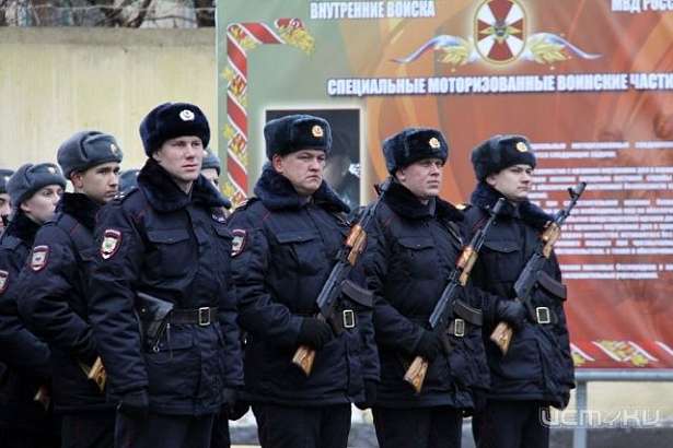 В Орле учебный внутренний полк реорганизован в отдельный спецбатальон 