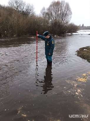 Весеннее половодье на реках Орловской области продолжается