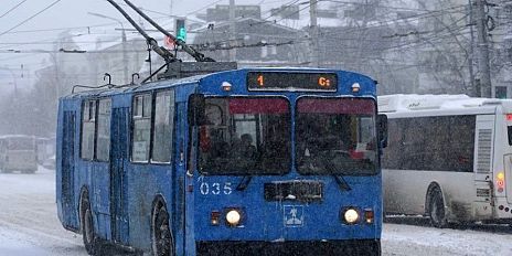 В Орле временно приостановлено движение троллейбусов