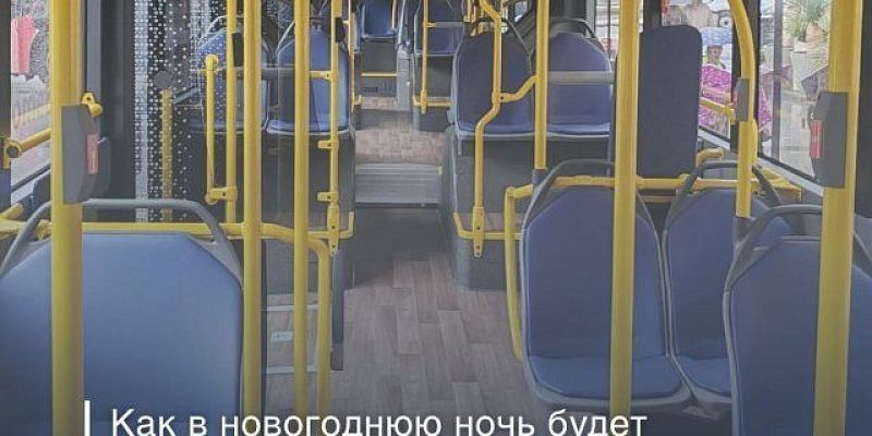 В новогоднюю ночь в Орле будет работать общественный транспорт