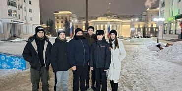 Орловские студенты в рамках Всероссийской акции «Студенческий десант-2026» приняли участие в профилактических мероприятиях с полицейскими и волонтерами