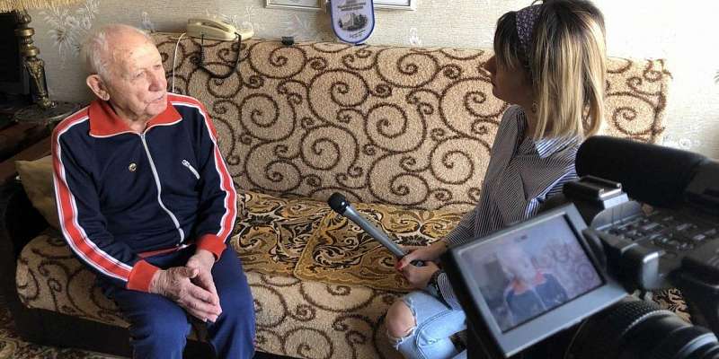 Теперь и на Первом! 99-летний отличник ГТО из Орла прославился на всю страну