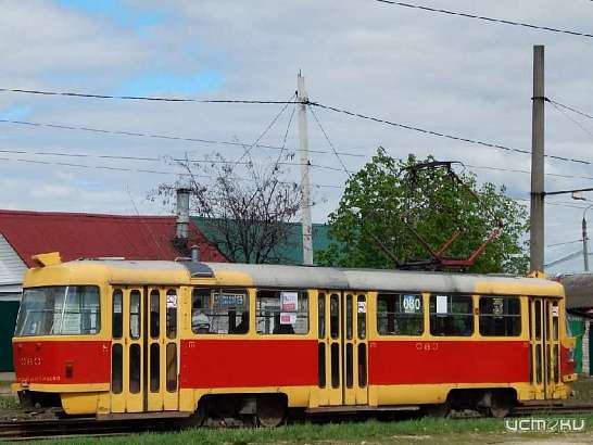 После схода с рельс трамвая в Орле восстановлено движение электротранспорта